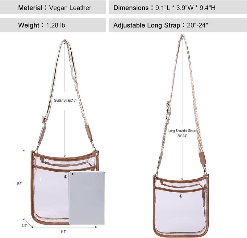 CLUCI Crossbody Bags For Women Trendy Fashion Shoulder Bag Vegan Leather Purse For Ladies with Adjustable Strap - Image 4